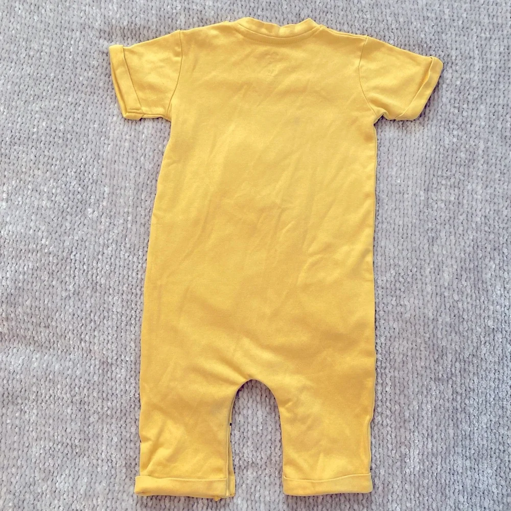 Disney Donald Duck Graphic One‎ Piece Romper 6–9 Months Cotton